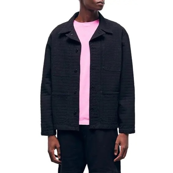 🖤 The Kooples Workwear Denim Jacket – Black (Size S) - Picture 1 of 7